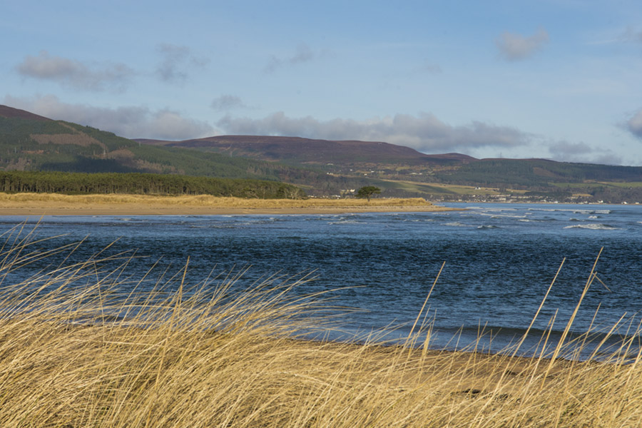 Loch Fleet meets the sea